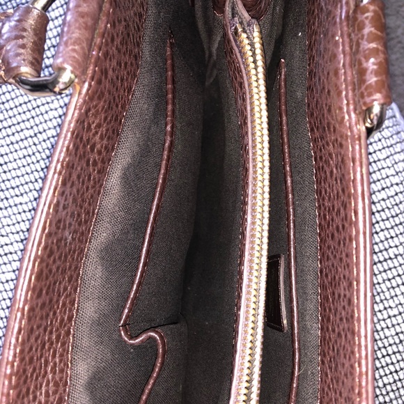Brown pebbled Original Burberry tote - Picture 5 of 6